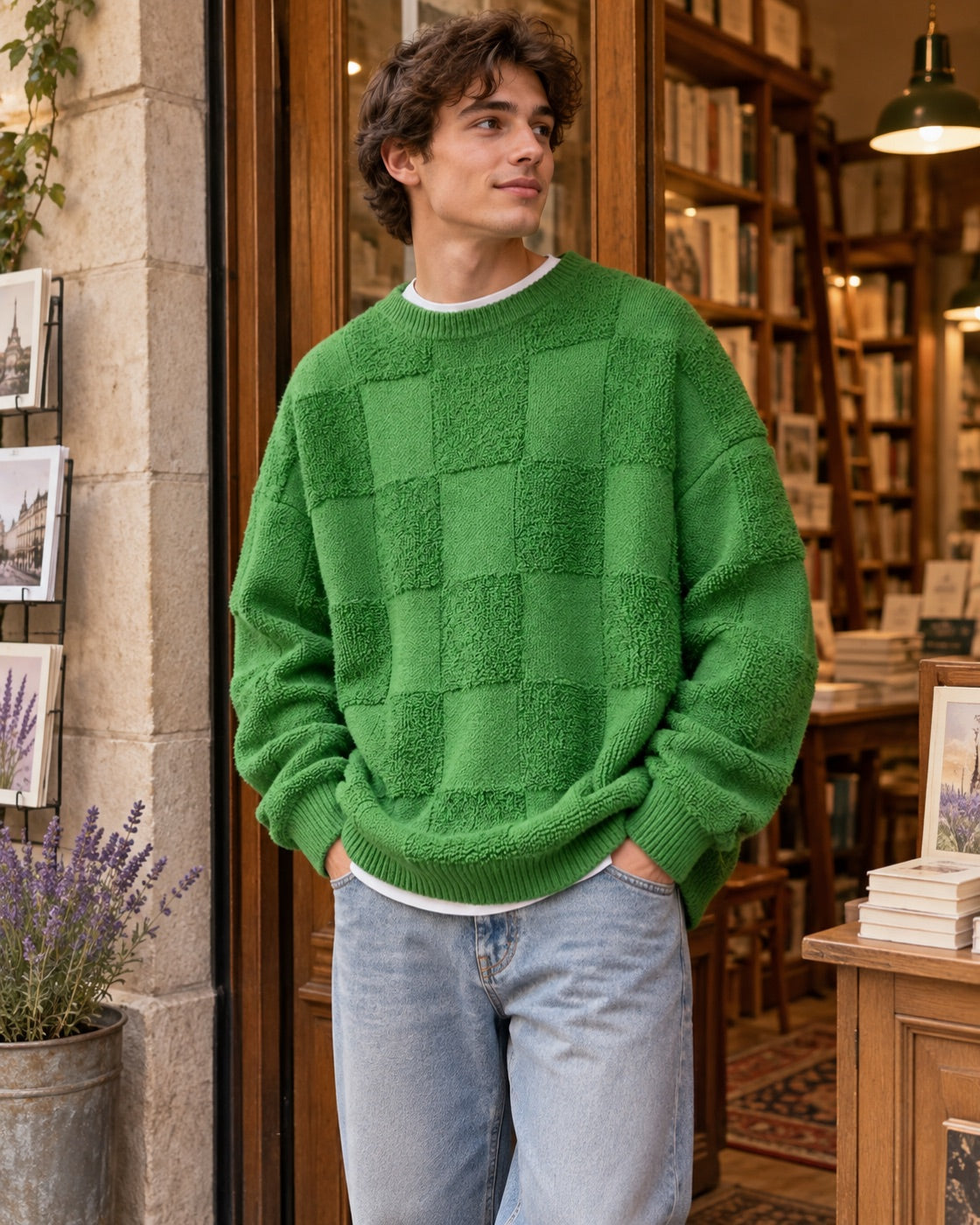 Le Damier — mise en situation — image de marque créée par IA