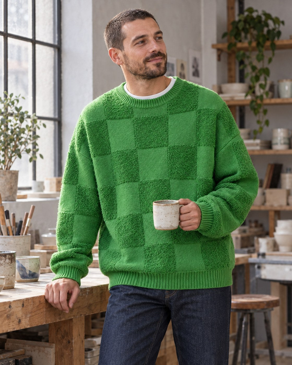 Le Damier — À votre rythme — illustration IA