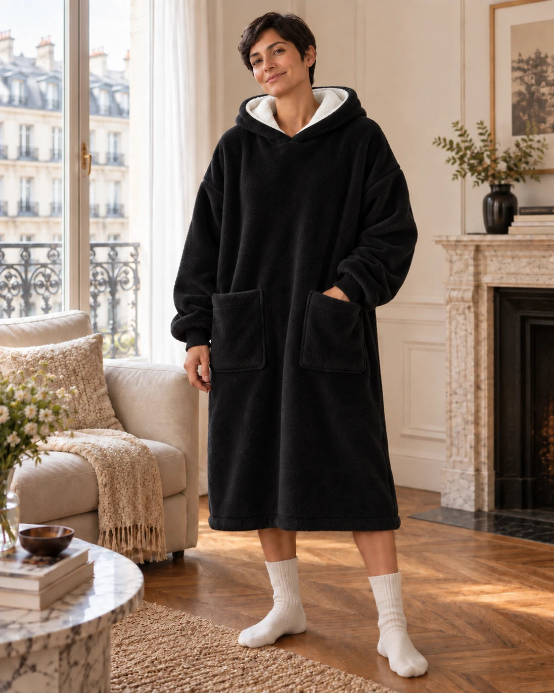 Noir — L’Original porté par une femme