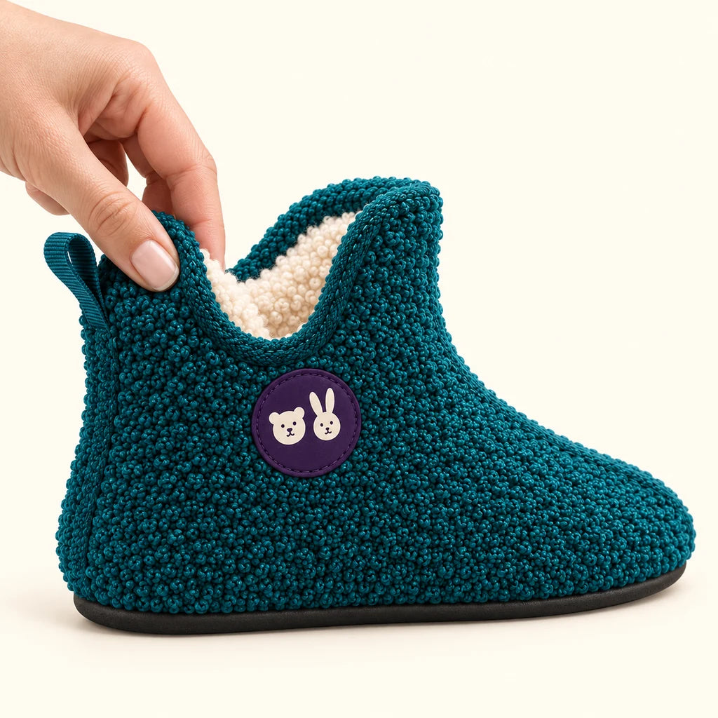 Le Flocon — La souplesse au contact du pied — illustration