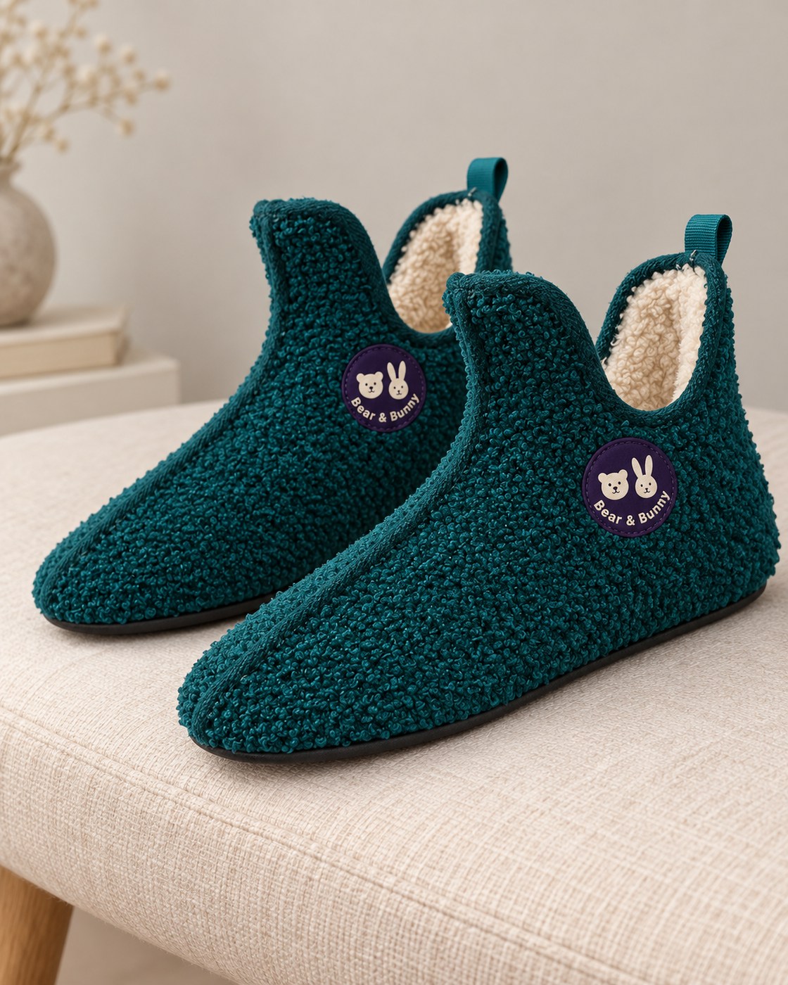 Le Flocon — Une touche de bleu turquoise — illustration IA